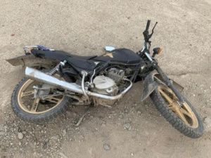 В Намском районе Якутии мотоциклист врезался в автомобиль