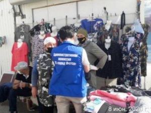 В Якутске продолжается ежедневный мониторинг объектов торговли, общепита и услуг на соблюдение профилактических мер против коронавируса