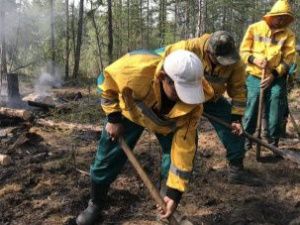 В Якутии ликвидированы все пожары в зоне обслуживания