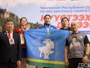 Мегино-Кангаласский улус вновь стал победителем чемпионата Якутии по мас-рестлингу