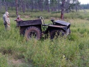 В Верхоянском улусе опрокинулся "Каракат": Водитель получил травмы