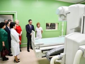 Айсен Николаев открыл радиологическое отделение Онкодиспансера