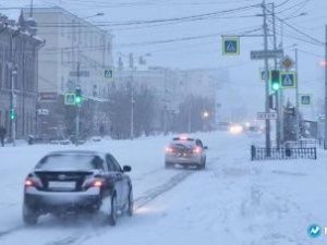 В Якутске аномальный снегопад в несколько раз превысил месячную норму осадков