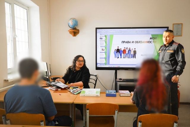 В День правовой помощи детям нотариус Милана Победина посетила следственный изолятор