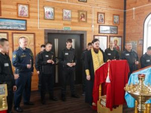 Помощник начальника УФСИН по организации работы с верующими иерей Иаков Бояркин провел молебны в православных храмах исправительных учреждений
