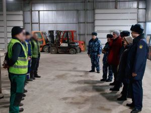 Члены Общественной наблюдательной комиссии посетили участок колонии-поселения при колонии-поселении № 2