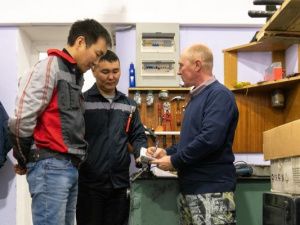 Любимая работа электромеханика Смолкина