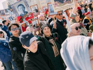 В Якутске прошла акция «Бессмертный полк»