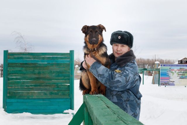 В УФСИН готовятся к службе новые щенки
