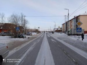 Водитель не заметил другую машину и устроил ДТП. Пострадала его дочь