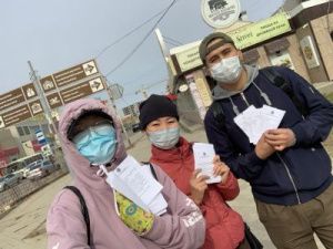 Волонтеры культуры информируют о важности вакцинации 