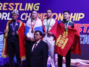 В Бишкеке торжественно открыт VI чемпионат мира по мас-рестлингу