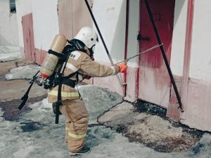 В Алдане определили «Лучший расчёт газодымозащитников»