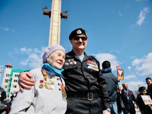 В Якутске отпраздновали 74-ю годовщину Великой Победы