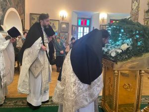 Архиерейские богослужения Рождественского сочельника в Преображенском соборе