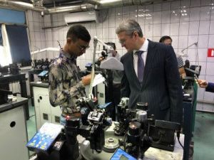 Владимир Солодов рассказал о развитии алмазогранильной отрасли