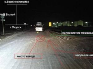 В Верхневилюйском улусе 30 раз привлекавшийся к административной ответственности водитель сбил нетрезвую женщину