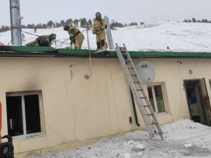 В Якутске при пожаре в цехе пострадал мужчина