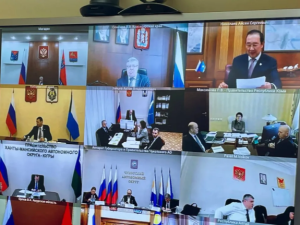 Глава Якутии Айсен Николаев принял участие в федеральном совещании по вопросам организации северного завоза