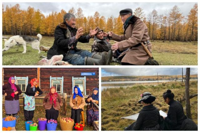 Фото: в селе Мегино-Кангаласского района оживили картины русских и зарубежных художников