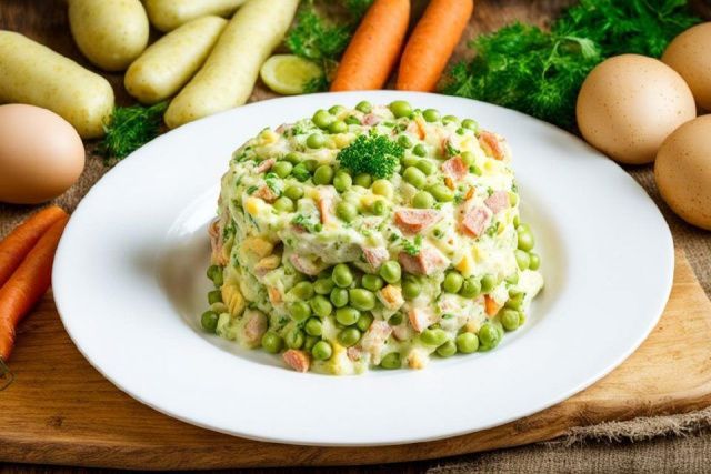 Инфографика: в какую стоимость обойдутся продукты для салата оливье в Якутске