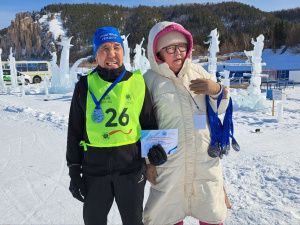 В Якутии прошёл первый республиканский ледовый забег «Ленские столбы»