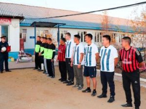 В колонии-поселении № 2 проведен турнир по мини-футболу среди осужденных