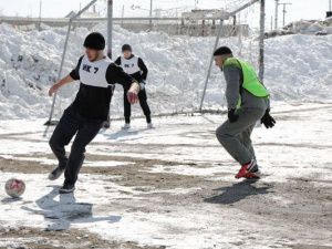 Состоялся турнир по зимнему футболу среди исправительных учреждений