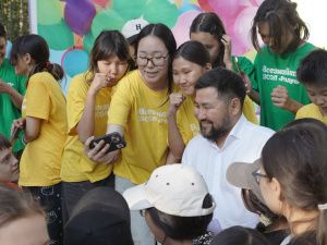 Евгений Григорьев побывал в детском оздоровительном лагере «Радуга»