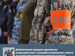 Добровольная народная дружина во взаимодействии с полицией возобновляют работу по охране общественного порядка в городе Якутске