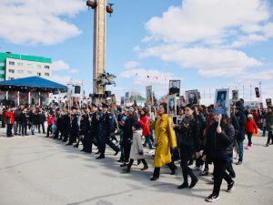 В акции «Бессмертный полк» в Якутске приняли участие 40 тысяч человек