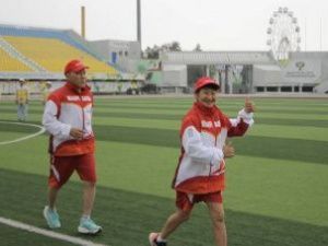 Огонь XXI Игр Манчаары встретили на стадионе «Туймаада»