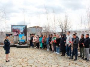 Осужденные приняли участие в мероприятиях, посвященных празднованию 77-й годовщины Победы в Великой Отечественной войне