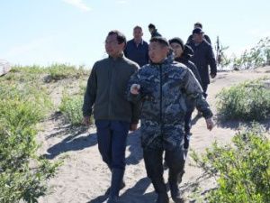 Айсен Николаев оценил работу рыболовных хозяйств Аллаиховского района