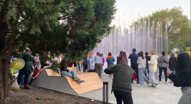 Якутия в городе Кировское ДНР построила новый городской парк