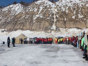 В Якутии прошли соревнования сотрудников УФСИН по зимней рыбалке