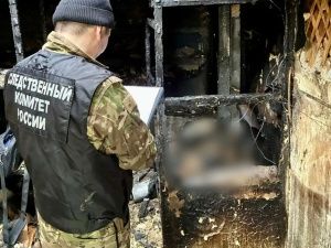 СК начал проверку по факту гибели мужчины при пожаре в Якутске