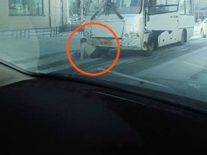 В Якутске проводится проверка по инциденту пешехода с автобусом