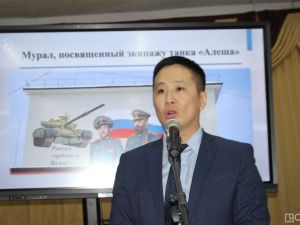 В Якутске открыли четыре патриотических мурала