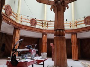 В здании Центра духовной культуры «Арчы Дьиэтэ» Якутска впервые проводится капитальный ремонт