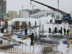 Минстрой: «Строительство школы в 203 микрорайоне Якутска ведется в соответствии с графиком»