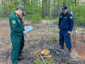 В Якутии продолжается борьба с лесными пожарами: обстановка остаётся под контролем
