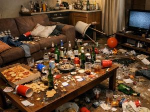 «Устроили погром, кровь на полу»