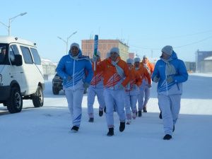 Огонь VIII игр «Дети Азии» прибыл в Булунский район