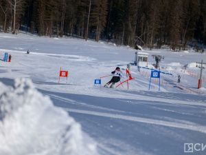 Участники зимней спартакиады Якутии впервые выступили в горнолыжном спорте
