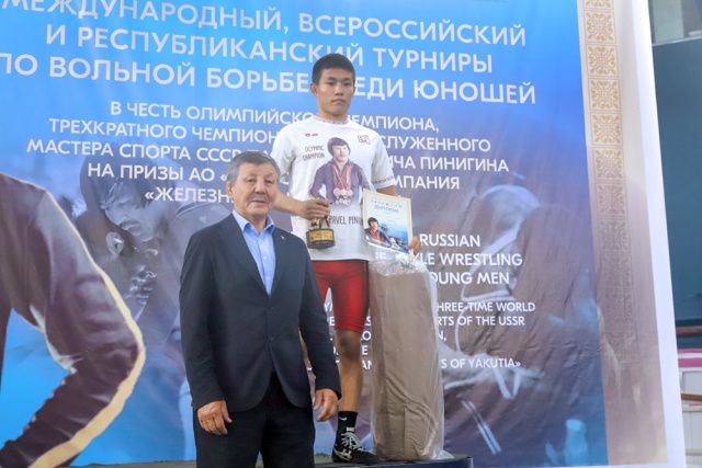 Завершился турнир по вольной борьбе среди юношей в честь олимпийского чемпиона Павла Пинигина на призы АО «АК «ЖДЯ»