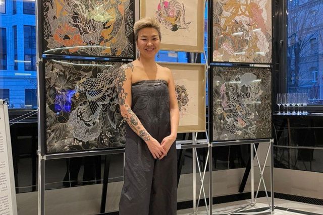 В Санкт-Петербурге открылась выставка художницы из Якутии Анны Осиповой