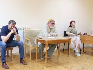 В Русском театре им. А.С. Пушкина состоялось прослушивание претендентов на поступление в Театральный институт имени Б. Щукина 