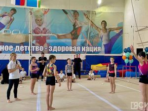 Олимпийская чемпионка Лилия Ахаимова провела мастер-класс для юных гимнастов Якутска