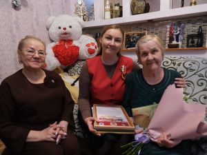 Продолжается акция «В гости к ветерану»